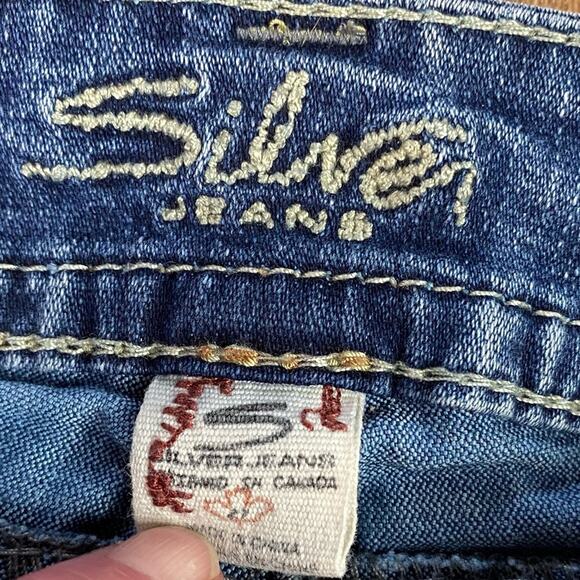 Silver Suki Surplus Jeans Bootcut Sz 27 - Picture 3 of 6